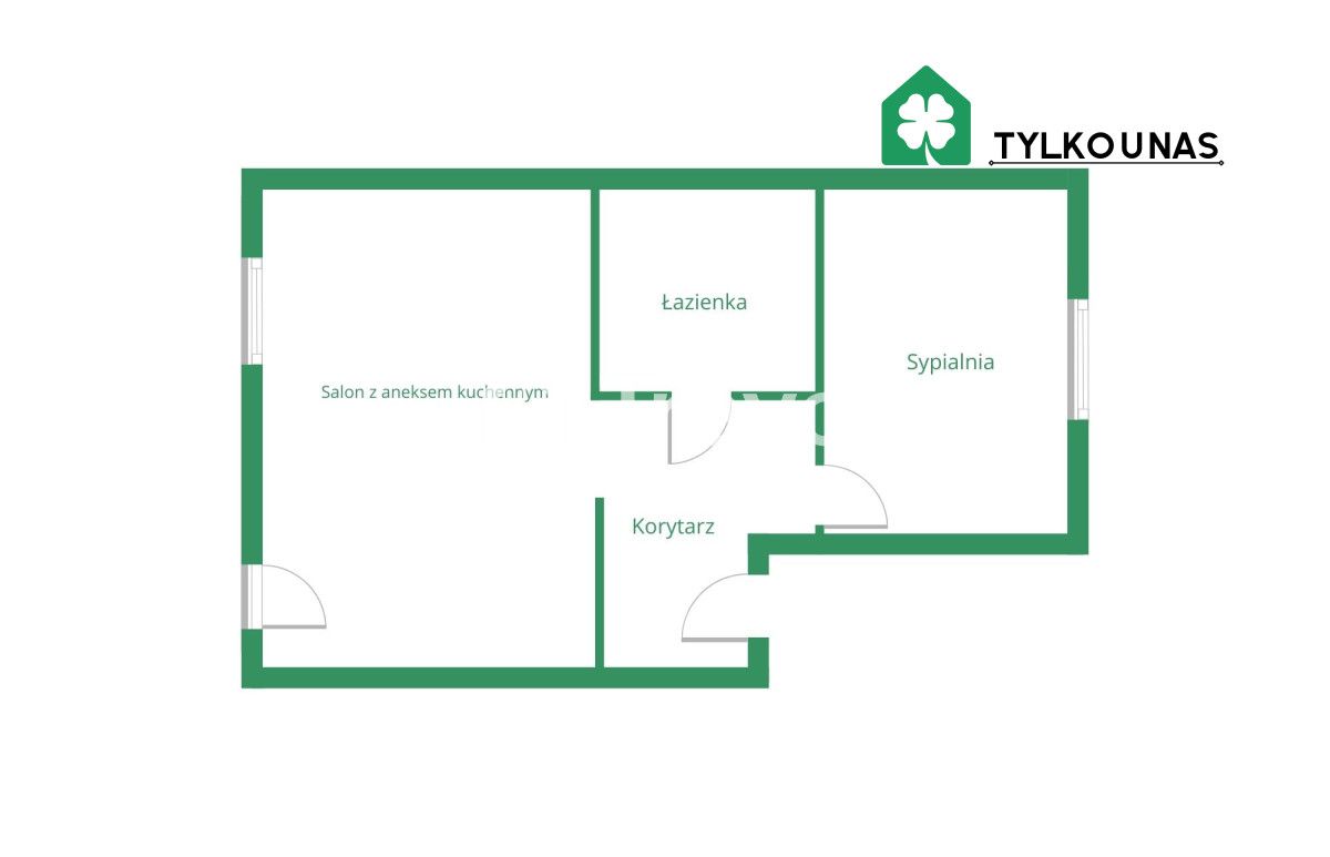 Mieszkanie 2-pokojowe Gdańsk Ujeścisko, ul. Świętokrzyska. Zdjęcie 1