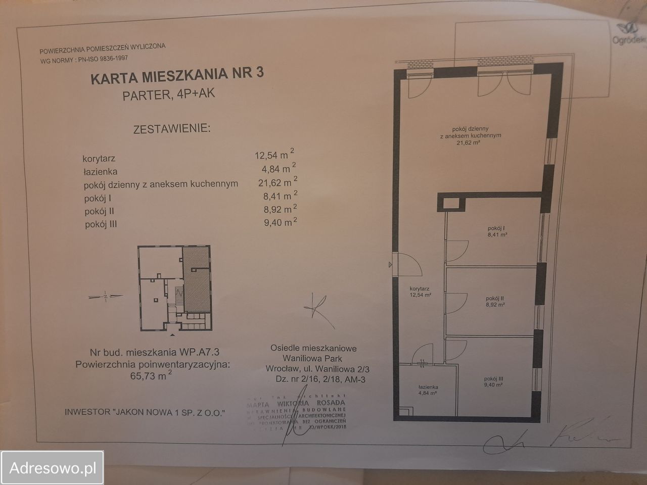 Mieszkanie 4-pokojowe Wrocław Lipa Piotrowska, ul. Waniliowa. Zdjęcie 18
