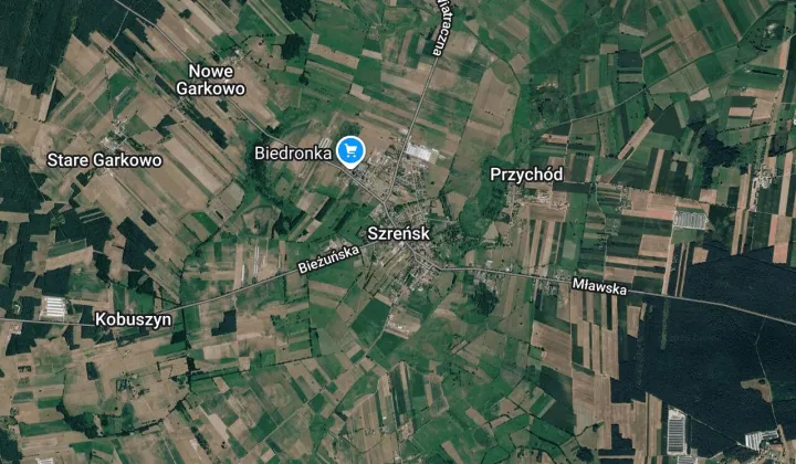 Działka rolna Szreńsk
