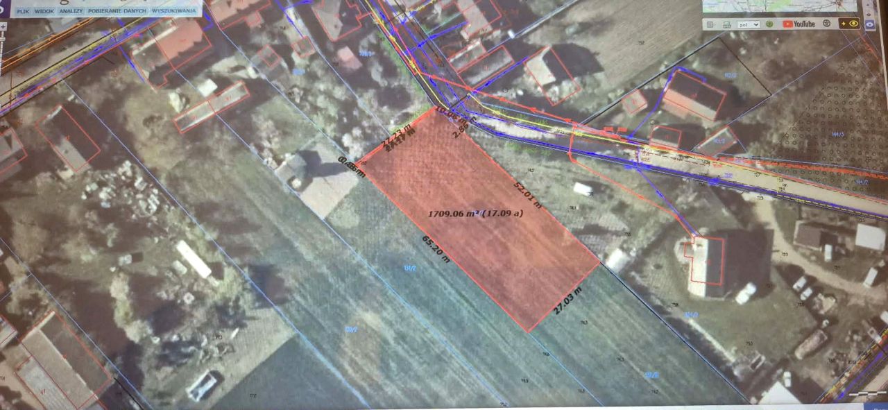 Działka budowlana Gralewo. Zdjęcie 1