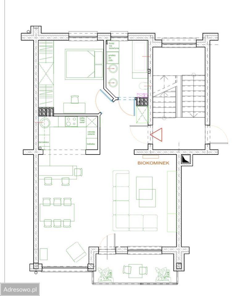 Mieszkanie 3-pokojowe Bolesławiec, ul. Franciszka Salezego Jezierskiego. Zdjęcie 12