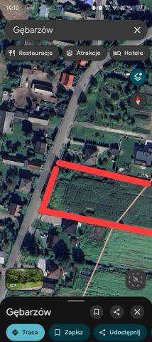 Działka budowlana Gębarzów Nowa Wieś. Zdjęcie 1