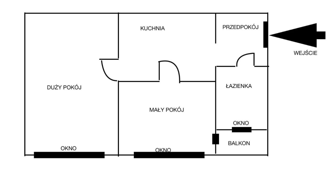 Mieszkanie 2-pokojowe Katowice Śródmieście, ul. 18 Sierpnia. Zdjęcie 6