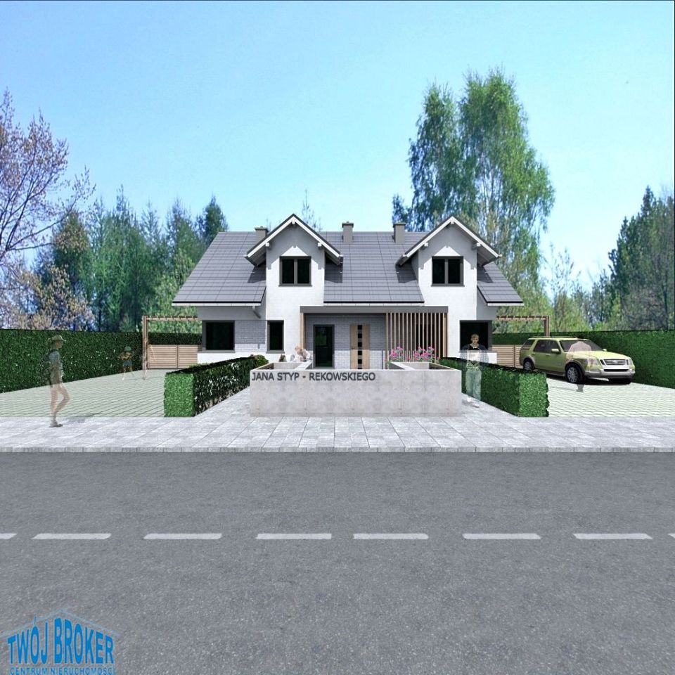 bliźniak, 5 pokoi Bytów, ul. Jana Styp-Rekowskiego. Zdjęcie 2