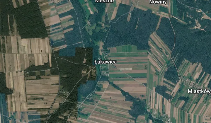 Działka leśna Łukawica