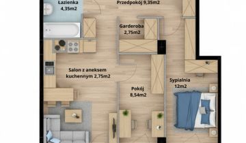 Mieszkanie 3-pokojowe Gdańsk Siedlce