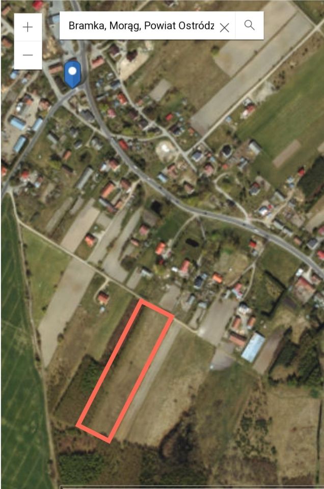 Działka rolno-budowlana Bramka. Zdjęcie 4