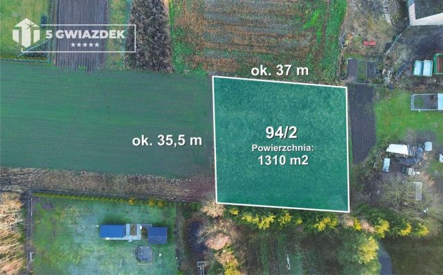 Działka budowlana Wilcze Laski. Zdjęcie 3