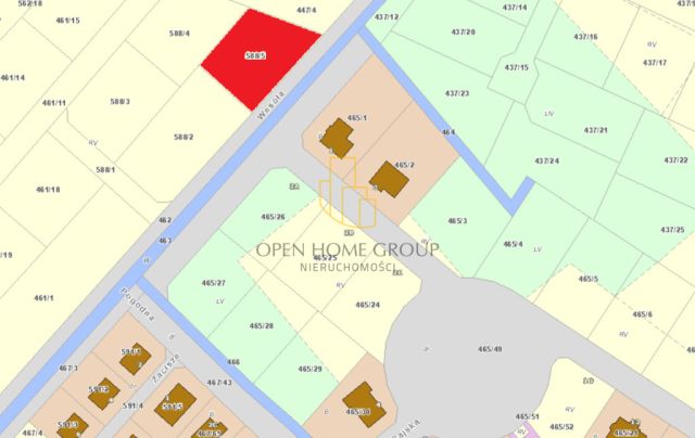 Działka budowlana Chrząstawa Mała, ul. Wesoła. Zdjęcie 4