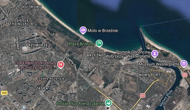 Mieszkanie 1-pokojowe Gdańsk Brzeźno, ul. Polskiego Czerwonego Krzyża