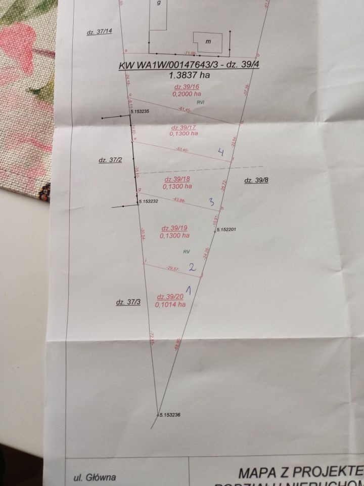 Działka budowlana Ruda. Zdjęcie 2