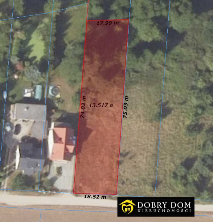 Działka budowlana Czarna Wieś Kościelna. Zdjęcie 6