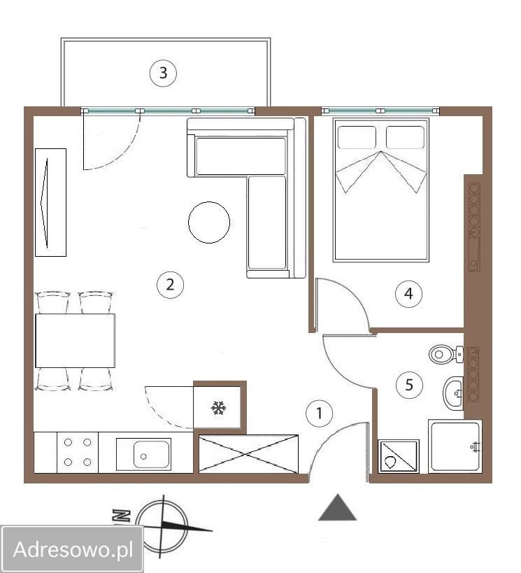 Mieszkanie 2-pokojowe Otwock, ul. Karczewska