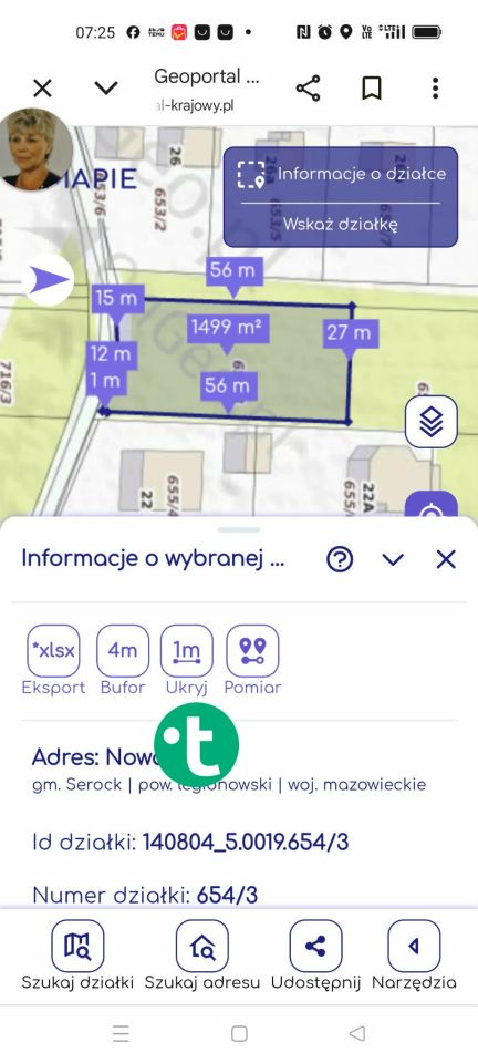 Działka budowlana Nowa Wieś, ul. Topolowa 24. Zdjęcie 2