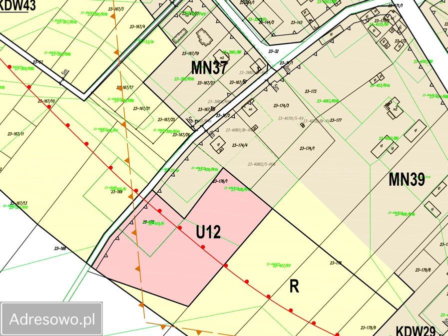 Działka inwestycyjna Lisów. Zdjęcie 4