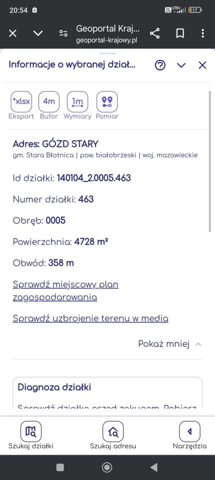 Działka rolna Stary Gózd. Zdjęcie 2