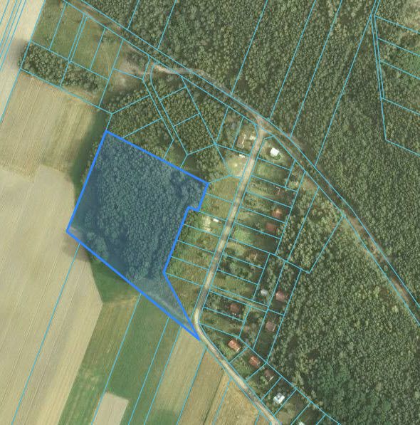 Działka rekreacyjna Łyszkowice. Zdjęcie 2