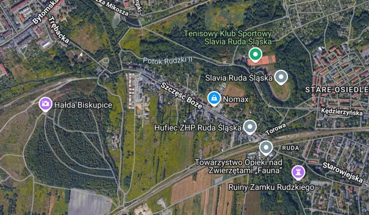Działka budowlana Ruda Śląska Ruda, ul. Spacerowa