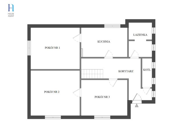 dom wolnostojący, 3 pokoje Pabianice, ul. Łubinowa. Zdjęcie 23