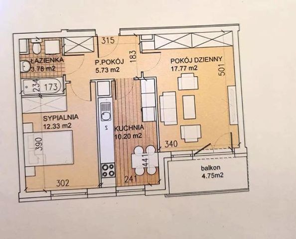 Mieszkanie 2-pokojowe Wrocław Krzyki, ul. Gazowa. Zdjęcie 16