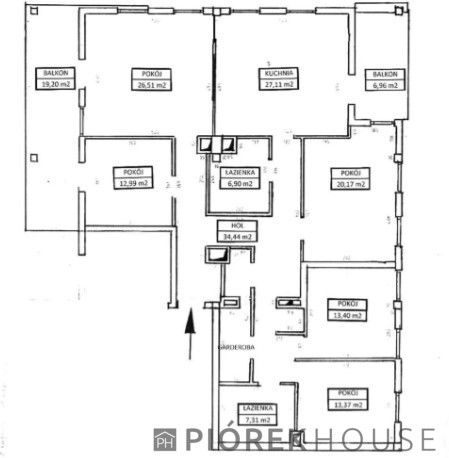 Mieszkanie 5-pokojowe Warszawa Bemowo, ul. Siodlarska. Zdjęcie 16
