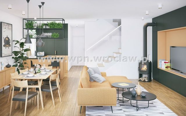 bliźniak, 5 pokoi Wrocław Krzyki, ul. gen. Stefana Grota-Roweckiego. Zdjęcie 9