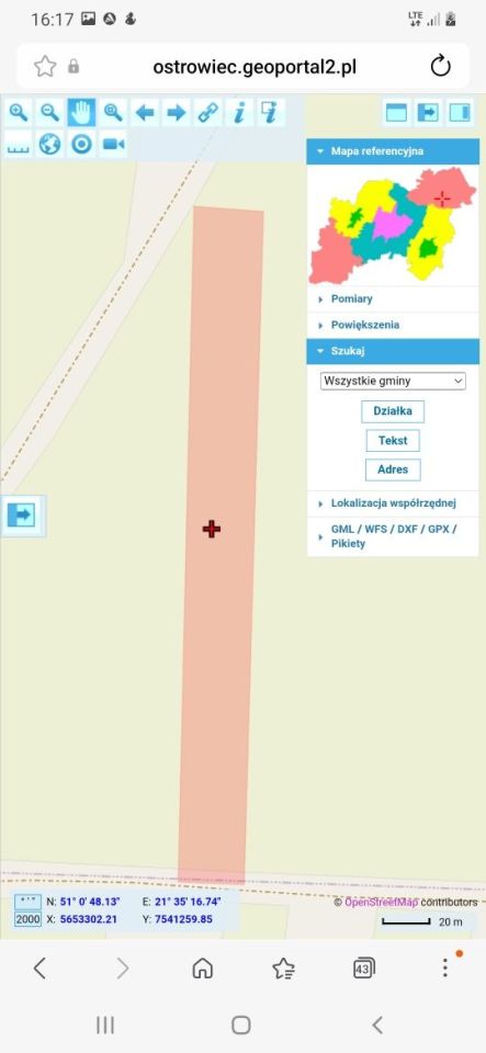Działka rolna Skarbka Skarbka Górna. Zdjęcie 2