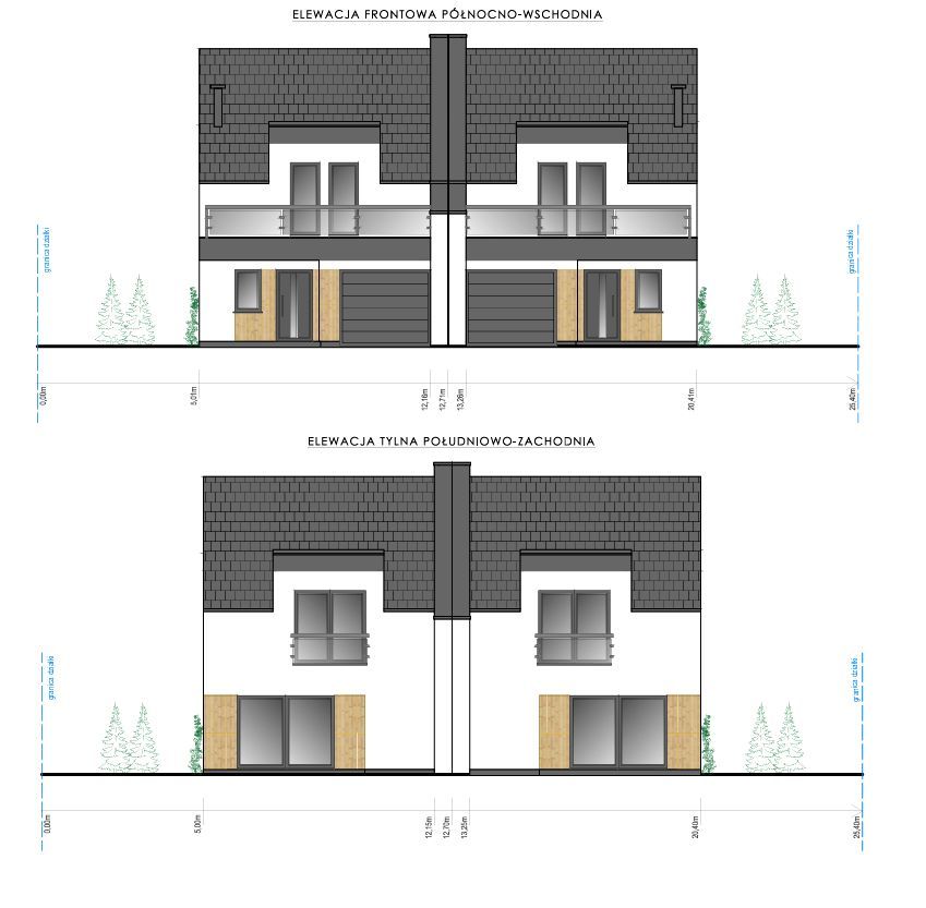 bliźniak, 4 pokoje Ruda Śląska Godula, ul. Jesionowa. Zdjęcie 2