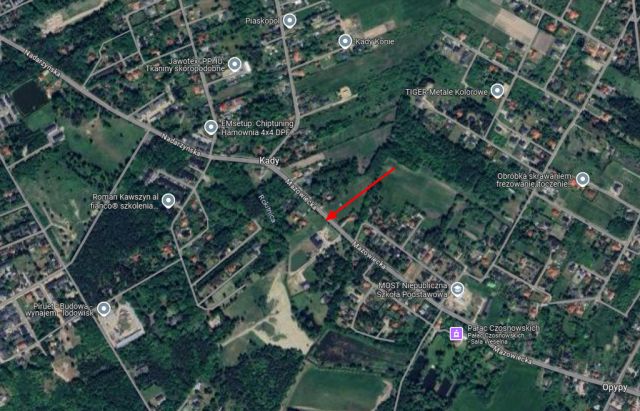 Działka inwestycyjna Kady, ul. Mazowiecka. Zdjęcie 2