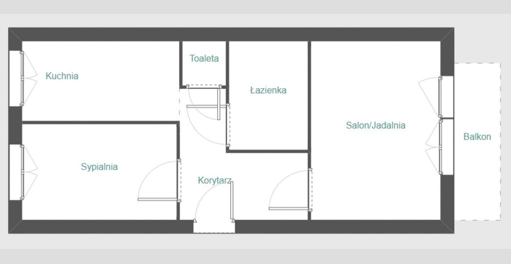 Mieszkanie 2-pokojowe Łódź Retkinia, ul. Maratońska. Zdjęcie 8