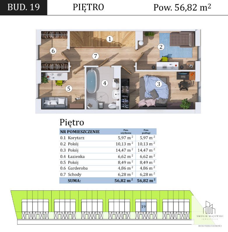 dom szeregowy, 4 pokoje Dobrzykowice, ul. Krótka. Zdjęcie 3