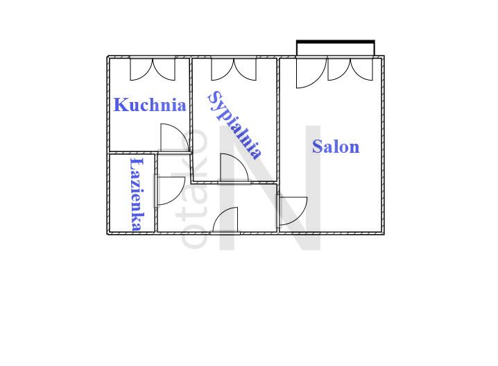 Mieszkanie 2-pokojowe Częstochowa Północ. Zdjęcie 7