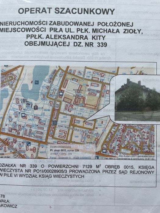 Działka inwestycyjna Piła, ul. płk. Michała Zioły. Zdjęcie 2