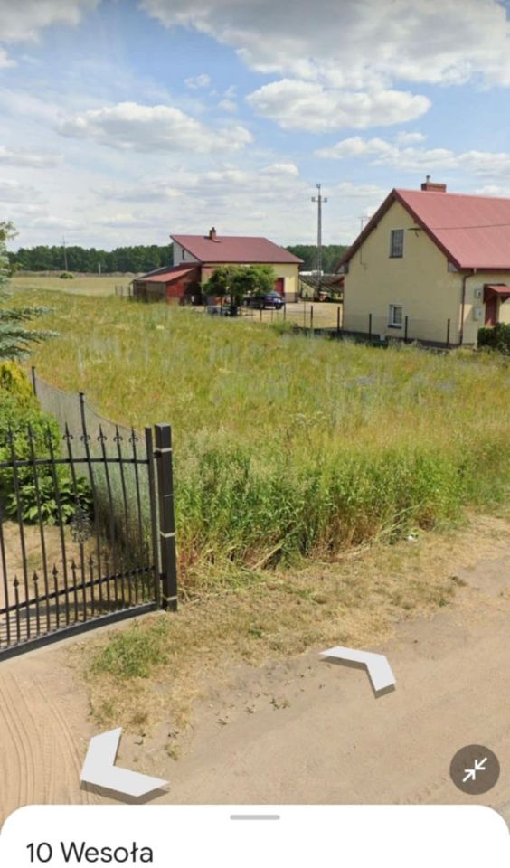 Działka rolno-budowlana Jednaczewo, ul. Wesoła