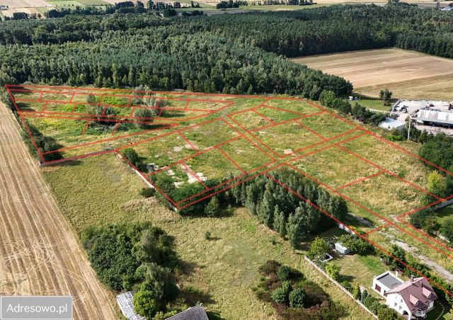 Działka budowlana Biskupice Ołoboczne, ul. Ostrowska. Zdjęcie 1