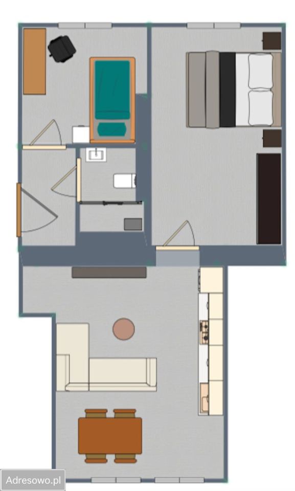 Mieszkanie 3-pokojowe Bytom Śródmieście, ul. Stefana Batorego. Zdjęcie 6
