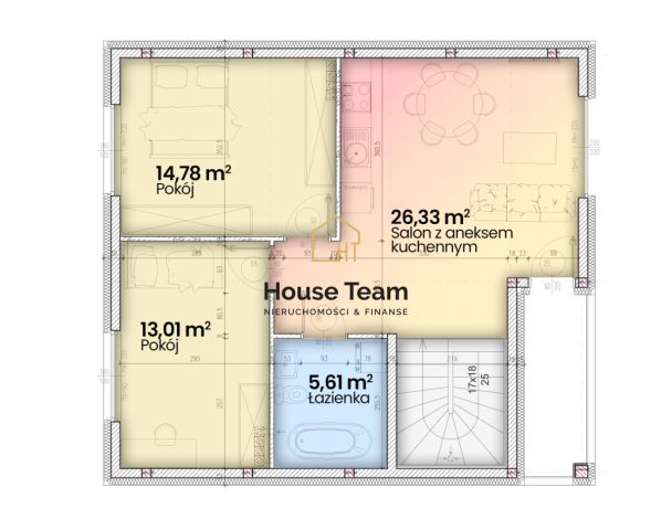 Mieszkanie 3-pokojowe Osielsko. Zdjęcie 14