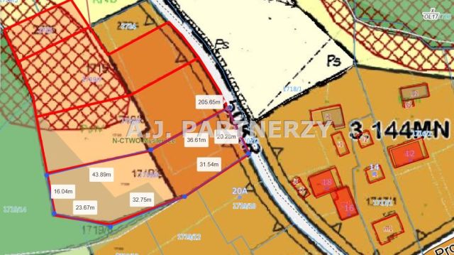 Działka budowlana Siepraw. Zdjęcie 14