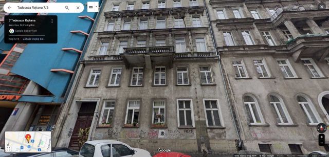 Mieszkanie 2-pokojowe Wrocław Śródmieście, ul. Tadeusza Rejtana. Zdjęcie 1