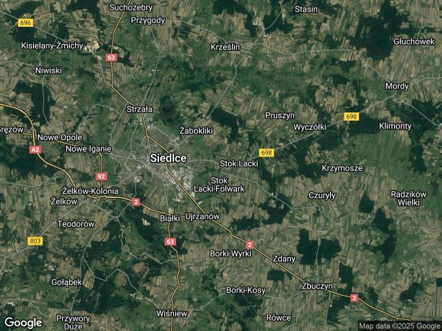 Działka budowlana Stok Lacki-Folwark, ul. Siedlecka. Zdjęcie 1