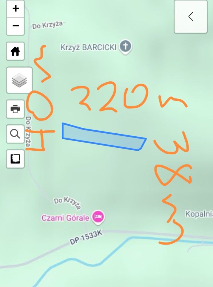 Działka rolna Nowy Sącz. Zdjęcie 2