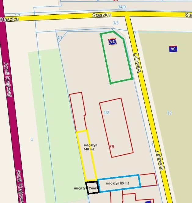 Hala/magazyn Piaseczno Centrum, ul. Stanisława Staszica. Zdjęcie 1