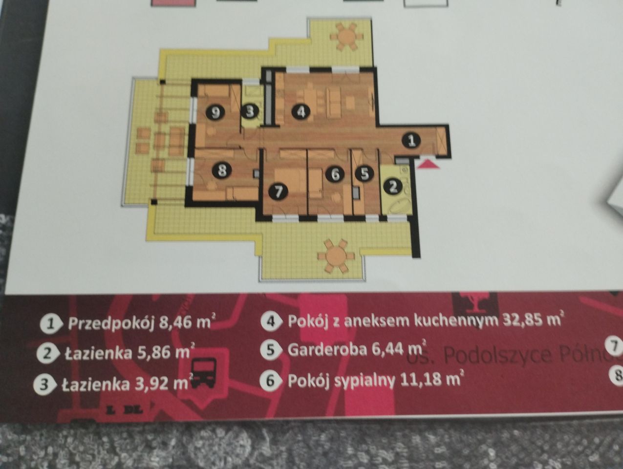 Mieszkanie 5-pokojowe Płock Podolszyce, ul. Żyzna. Zdjęcie 2