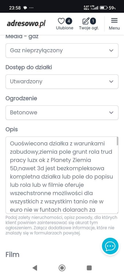 Działka budowlana Lutogniew, ul. Polna. Zdjęcie 41