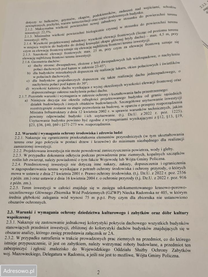 Działka rolno-budowlana Jadwinów. Zdjęcie 6