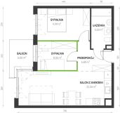 Mieszkanie 3-pokojowe Wrocław Maślice, ul. Augustowska. Zdjęcie 4