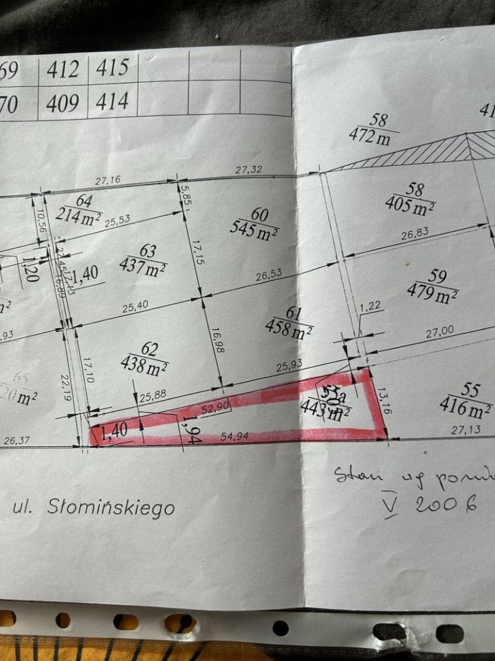 Działka rod Warszawa Żoliborz, ul. Zygmunta Słomińskiego. Zdjęcie 6