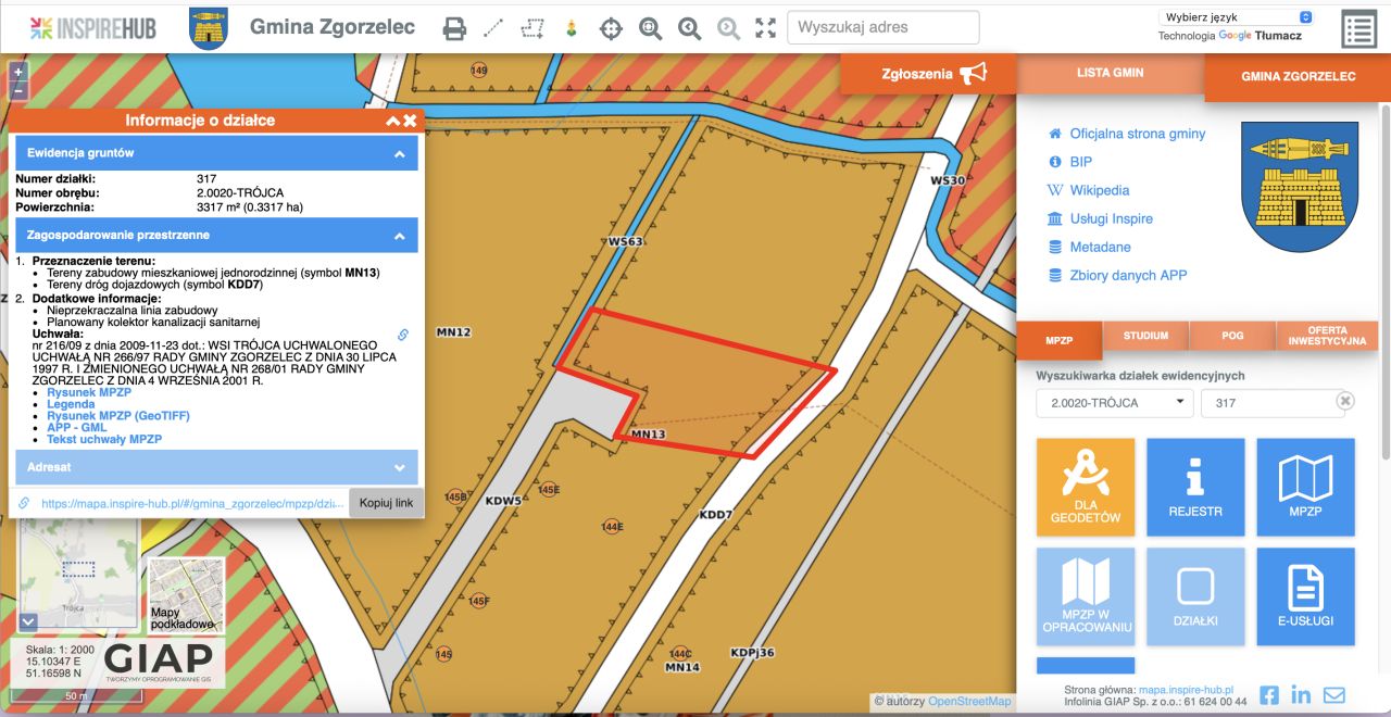 Działka budowlana Trójca. Zdjęcie 8