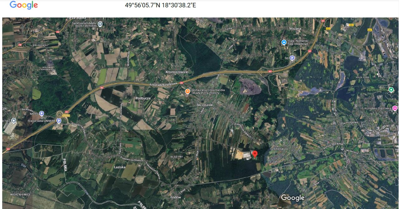 Działka inwestycyjna Skrzyszów, ul. Powstańców Śląskich. Zdjęcie 5