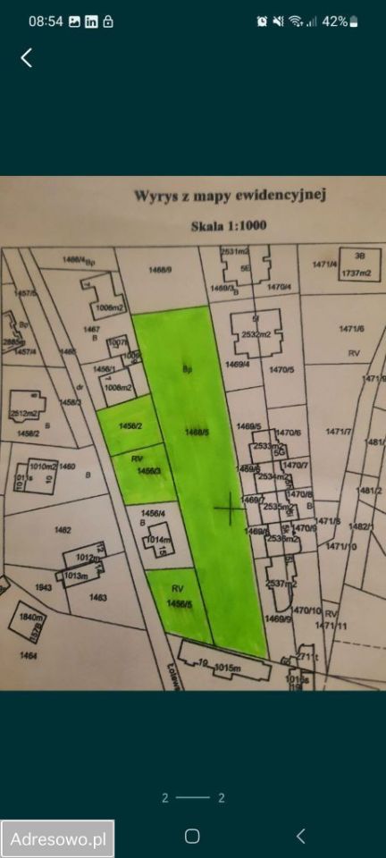 Działka budowlana Kielce Barwinek, ul. Szwedzka. Zdjęcie 2